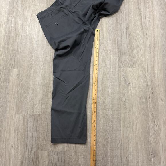 Nike Golf Dri-Fit Tech Pants Mens 30x30 Gray Flat Front Chino Golfing 472532-021 - Picture 8 of 10